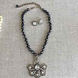 Heidi Daus Necklace and Earrings
